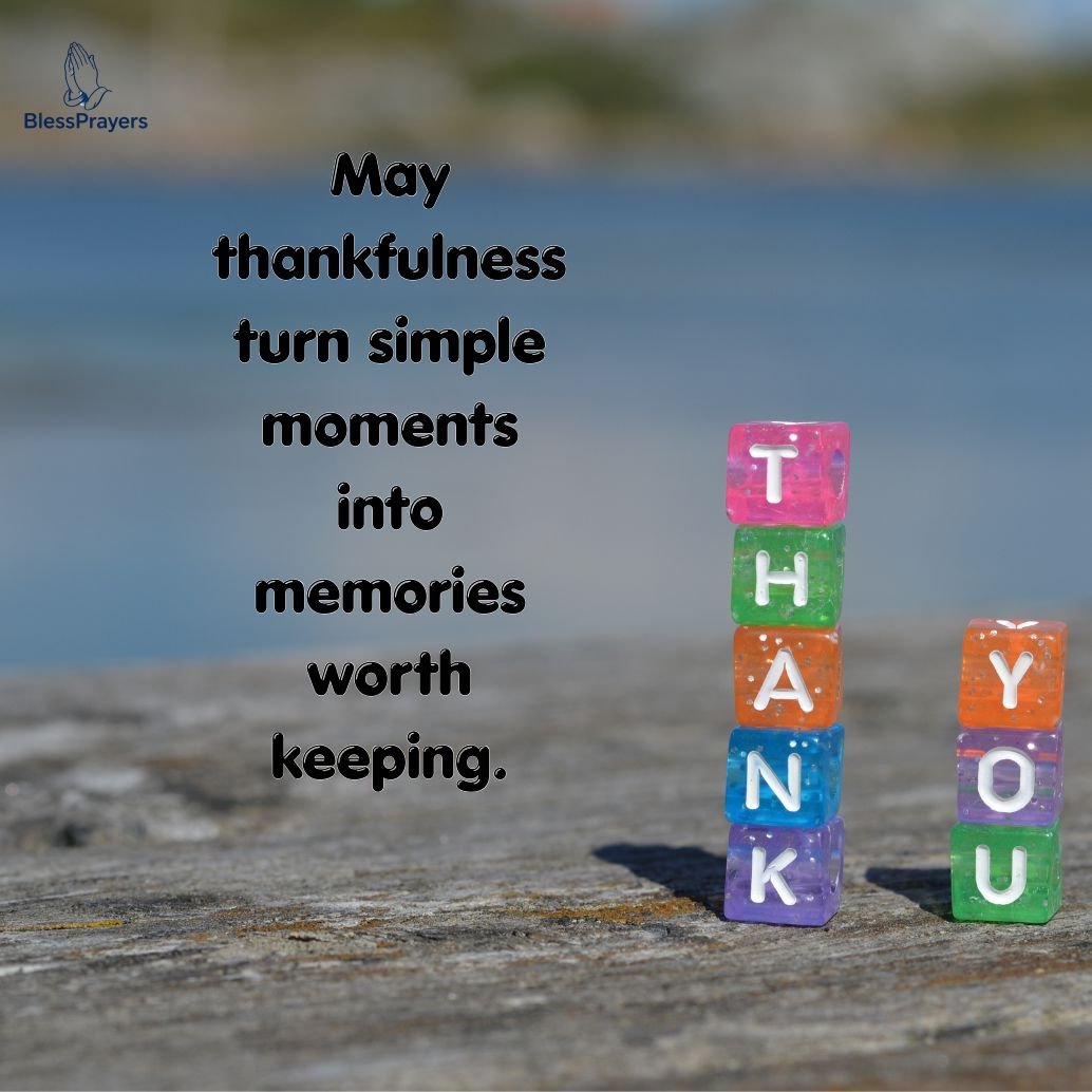 thankful blessings