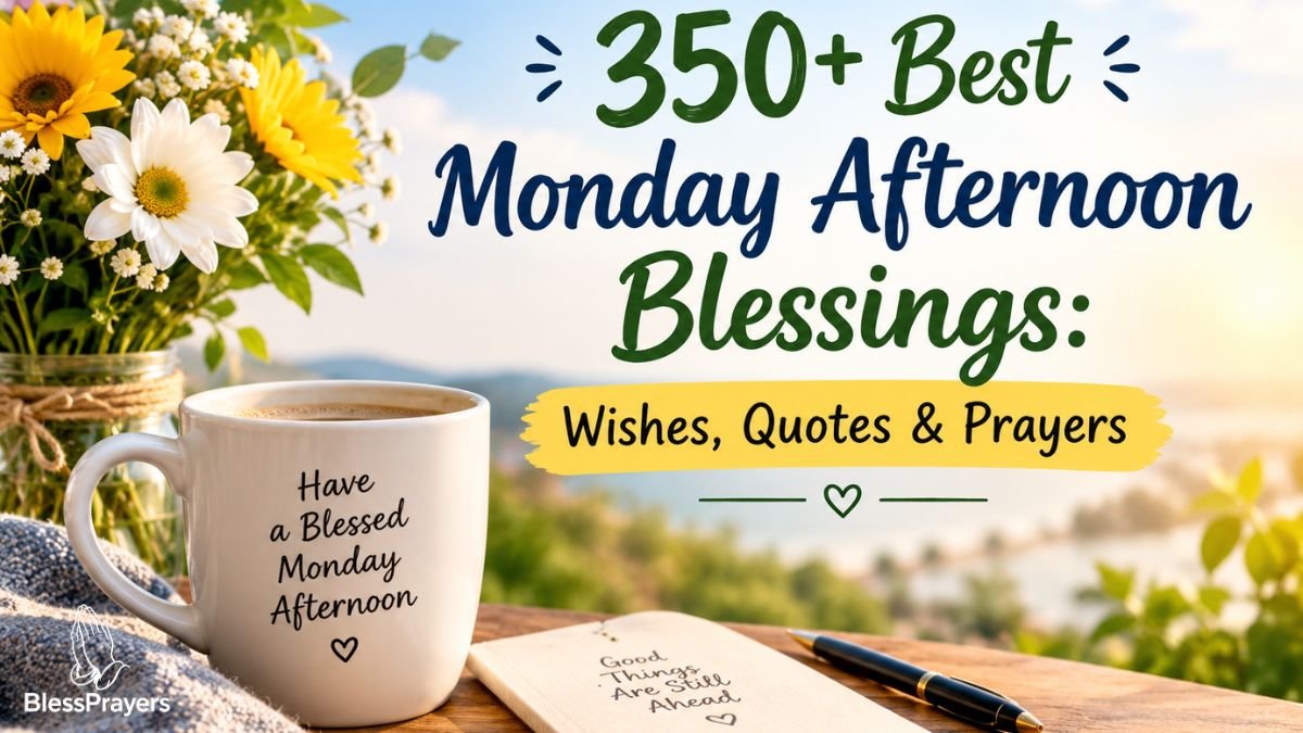 350-best-monday-afternoon-blessings-wishes-quotes-and-prayers